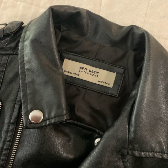 Aftf Basic leather jacket - SM - Picture 4 of 6